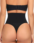 Sera Seamless High-Waist Shaping Thong – Tummy Control Invisible Underwear