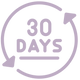 30 DAYS MONEY BACK