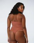 Zoe - Luxe Lace Bodysuit – Deep V & Sculpting Elegance