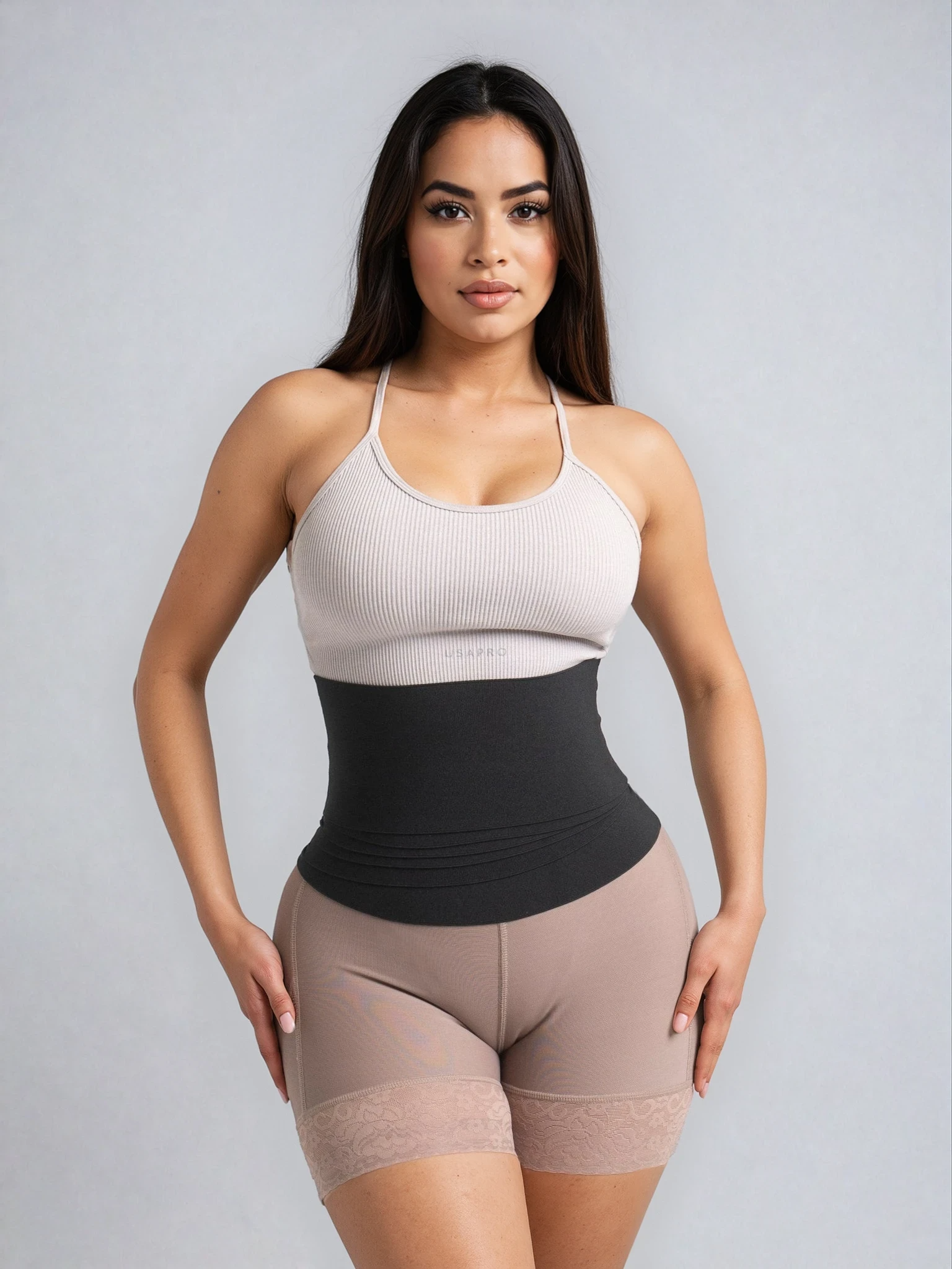 Nova Waist Wrap – Adjustable Compression Belt for Workout & Tummy Control