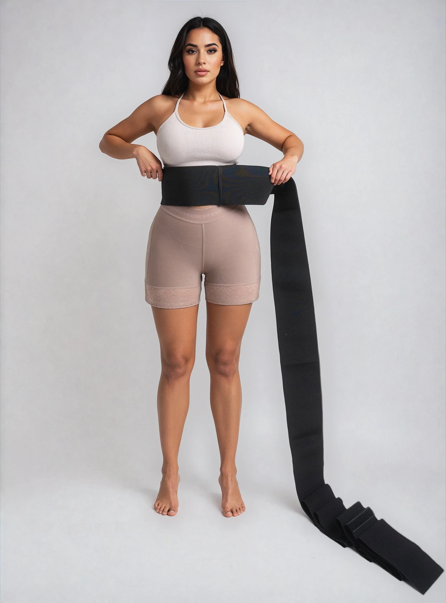 Nova Waist Wrap – Adjustable Compression Belt for Workout & Tummy Control