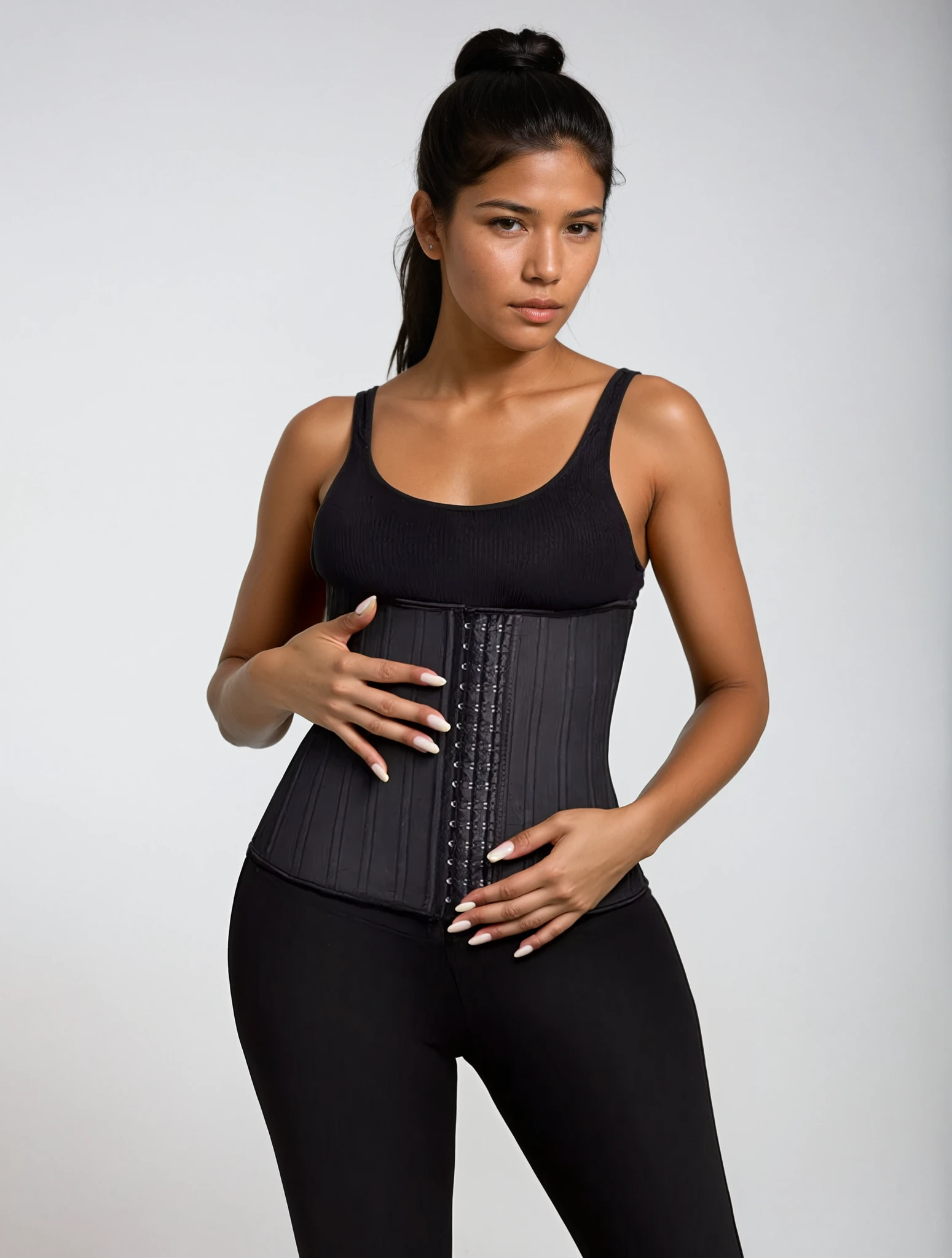 Jasmine - Latex Waist Trainer Corset