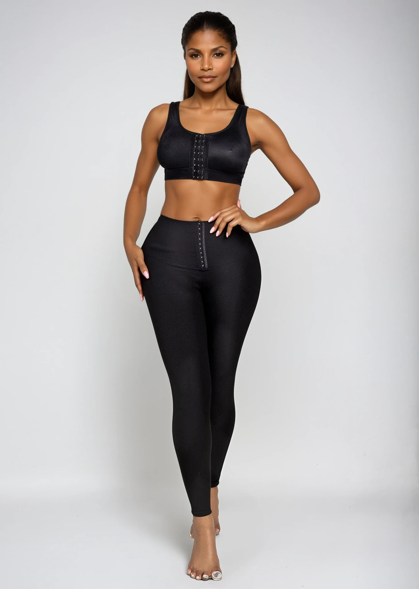 Luna Shaping Leggings – High-Waisted Leggings with Adjustable Corset Waist