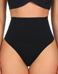 Sera Seamless High-Waist Shaping Thong – Tummy Control Invisible Underwear
