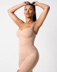 Ellen - Full Body Shaper with Tummy and Thigh Control – Seamless Invisible Shapewear