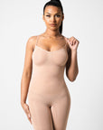 Ellen - Full Body Shaper with Tummy and Thigh Control – Seamless Invisible Shapewear