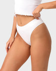 Everyday Comfort Seamless Low-Rise Thong (3 Pack)