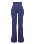 Theresa Flare Pants – High-Waisted Tummy Control Pants with Built-In Shapewear