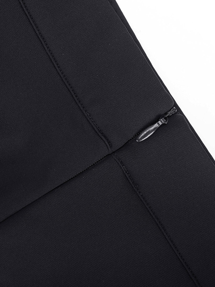 Theresa Flare Pants – High-Waisted Tummy Control Pants with Built-In Shapewear